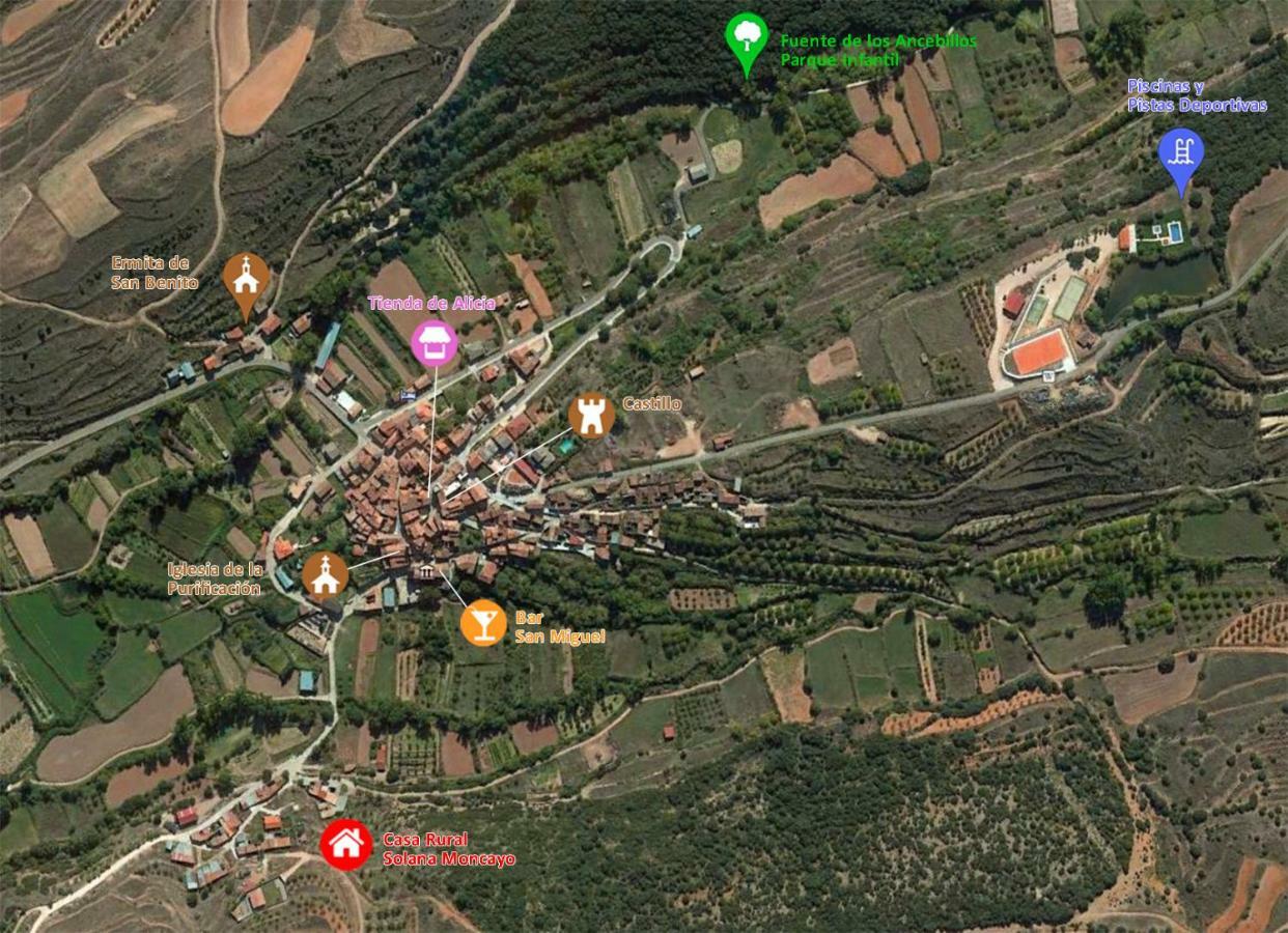 Casa Rural Solana Moncayo Villa Lituenigo Eksteriør bilde